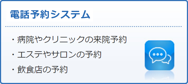 電話予約システム